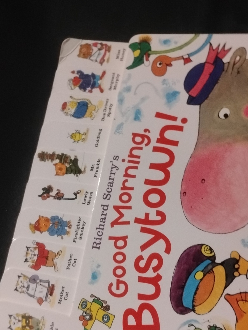 Good Morning, Busytown! Kids Book - Pink, Gray - Picture 2 of 4